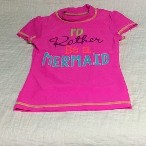 Child’s skin guard top short sleeve, size 5/6. K14